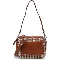 Campomaggi Kate Schultertasche Leder Braun/Silber