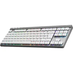 LOGITECH G515 LIGHTSPEED TKL Tactile, Gaming Tastatur, Mechanisch, Sonstiges, kabellos, White