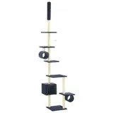 vidaXL Katzenbaum mit Sisal-Kratzsäulen 260 cm Dunkelblau