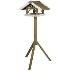 Trixie Stehendes Vogelfutterhaus - grau/weiß