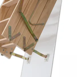 DOLLE Bodentreppe clickFIX 4-teilig bis 274 cm Holz/Kunststoff