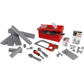 LITTLE TIKES Creative Construction Tool Box Set -Enthält 9 Zubehörteile, Rollenspiel-Bauset, Geeignet für Jungen und Mädchen ab 3 Jahren