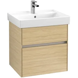 Villeroy & Boch Collaro Waschbeckenunterschrank 56 x 55 cm Nordic Oak