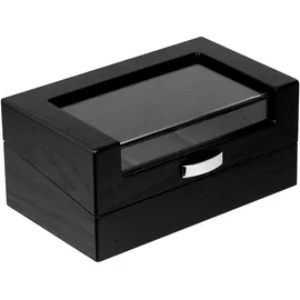 Rothenschild Uhrenbox RS-2375-3-OAK für 3 Uhren schwarz