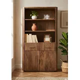 Highboard 90x160cm Schrank Massivholz Mango braun lackiert NEU OVP!!!