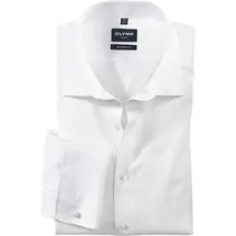 Olymp Businesshemd Modern Fit Weiß 43