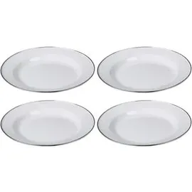 Gräwe Camping Teller Ø 26 cm weiß 4er Set