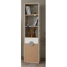 JV Möbel Bücherregal Modern 1-tlg. Beige