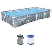 BESTWAY Steel Pro Frame Pool Set 366 x 201