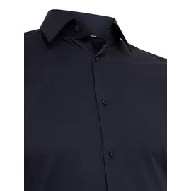 Boss H-hank Kent Langarmhemd Dark Blue 41 Regular