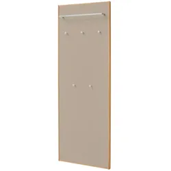 Garderobenpaneel   Tiba  , creme , Holzwerkstoff , Maße (cm): B: 60 H: 170 T: 10.0