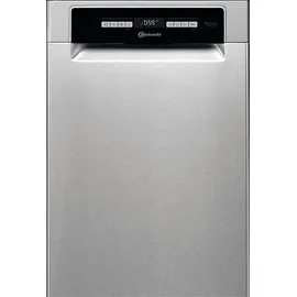 Bauknecht BSUO 3O33 PF X Einbau-Geschirrspüler (unterbaufähig, 448 mm breit, Edelstahl)