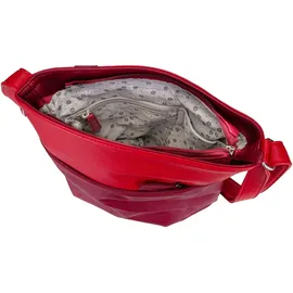 Zwei Jana J10 Umhängetasche Kunstleder Cherry