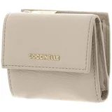 Coccinelle Metallic Soft Geldbörse Damen beige