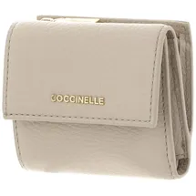 Coccinelle Metallic Soft Geldbörse Damen beige