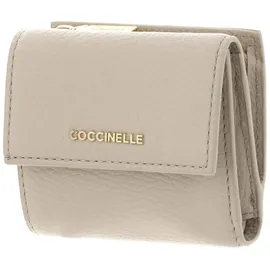 Coccinelle Metallic Soft Geldbörse Damen beige