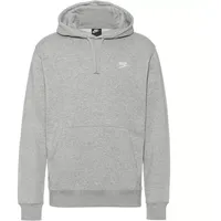 Nike Sportswear Club Sweatshirt Mit Reißverschluss, Dk Grey Heather/Silber/Weiss, M