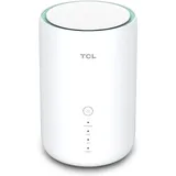 TCL Mobile LinkHub HH130VM Home Station Router 4G, LTE (CAT 13), Dual Band, Gigabit, SIM-Kartenunterstützung, Standard 3CA, WiFi AC, Hotspot bis zu 64 Benutzer, Weiß