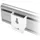 DataFlex Wand-Schienensystem VIEWLITE 1200 mm Silber
