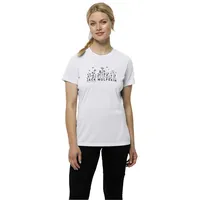 Jack Wolfskin Morobbia Vent Kurzarm-t-shirt - White Cloud -
