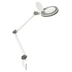 LED Lupenleuchte 821X, Lupen-Ø 125 mm, 5 Dioptrien, grau