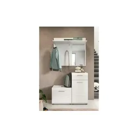 xonox.home Ice Garderobe 98x191x35 cm weiß