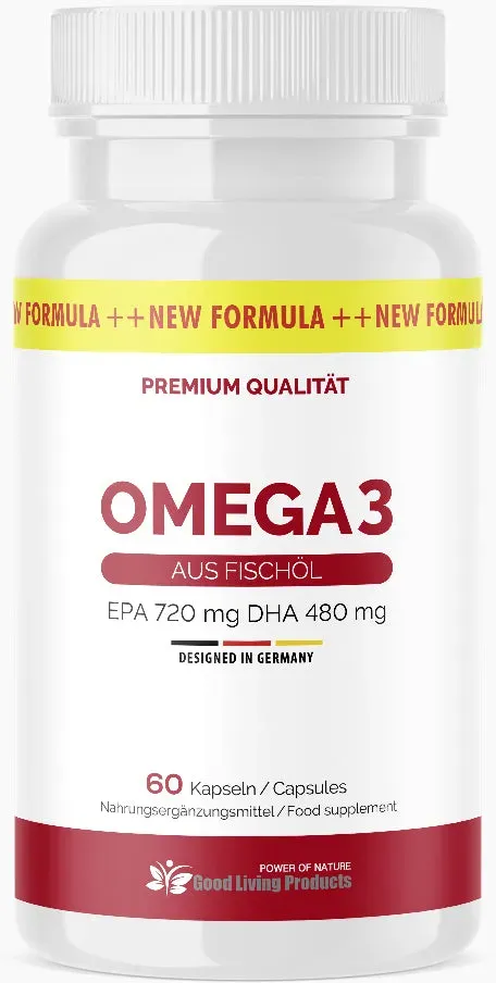 OMEGA 3 Fischöl Softgel-Kapseln (60 Kapseln)