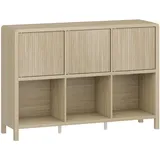 [en.casa] Lukkodso 77 x 110 x 30 cm Beige