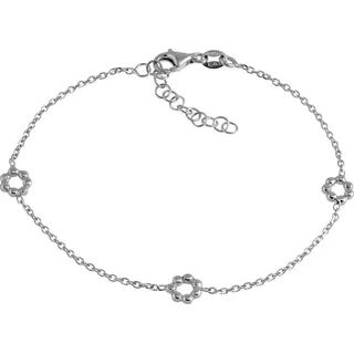 SilberDream Armband Silber 925 Sterling Silber ca.18cm + 3cm Verlängerung | Gr.: onesize