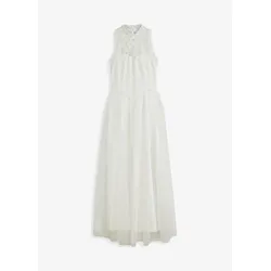 bonprix Brautkleid aus Tüll und Spitze, weiß, 40