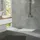 luxebath Duschwanne 90x70 cm Weiß mit Ablaufgarnitur, SMC H:3 cm