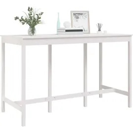 vidaXL Bartisch 180 x 80 x 110 cm Weiß