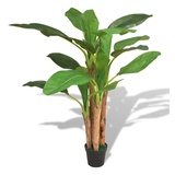vidaXL Künstlicher Bananenbaum mit Topf 175 cm