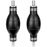 ETOPARS 2Stk 8mm Umfüllpumpe Handpumpe Vakuumpumpe Wasser Flüssigkeits Pumpe Birne Dieselpumpe Kraftstoffpumpe Öl Aquariumpumpe Förderpumpe Handsaugpumpe