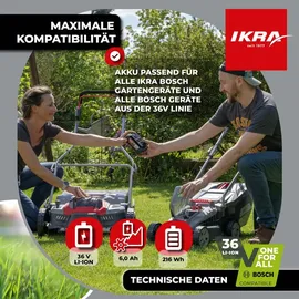 IKRA 36 V Li-Ion Akku 6,0 Ah