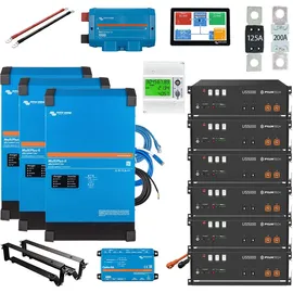 Offgridtec HUSATECH PowerSet 28,8 kWh mit Victron MultiPlus II 48/5000/70-50 und Pylontech US5000 Speicher