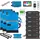 Offgridtec HUSATECH PowerSet 28,8 kWh mit Victron MultiPlus II 48/5000/70-50 und Pylontech US5000 Speicher