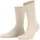 Unisex Socken Light SO Wolle einfarbig 1 Paar Beige Sand mel 44-45