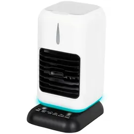 Ambiano Tischluftkühler mit LED, Timer, 3 Stufen & 450ml Tank - Weiß