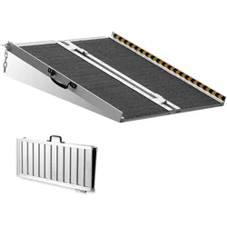 VEVOR klappbare Rollstuhlrampe, tragbare Schwellenrampe aus Aluminium, 3 Fuß, 800 Pfund