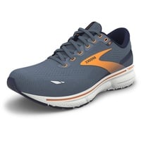 Brooks Ghost 15 Herren flintstone/peacoat/orange pop 42