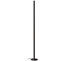 Gera-Leuchten LED-Stehleuchte Avion XL schwarz, Designer Thomas Ritt, 180x6.5x3.5 cm