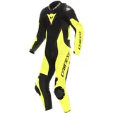 Dainese Demon Sprint 1tlg. Lederkombi, schwarz-neongelb, Gr. 50, UVP 959,00€