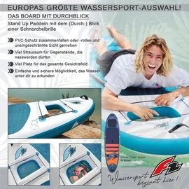 F2 SUP Stand Up Paddle Board Ocean Sight 354 cm Weiß