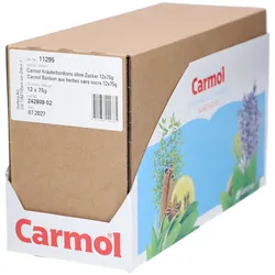 Carmol Kräuterbonbons ohne Zucker