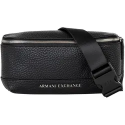 Gürteltasche ARMANI EXCHANGE "Gürteltasche MAN FLAT WAISTBAG", Damen, schwarz, Kunstfaser, Taschen