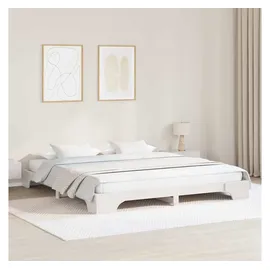 vidaXL Bettrahmen 180 x 200 cm Weiß