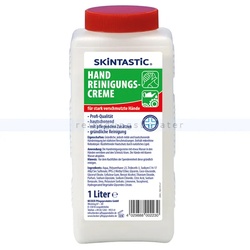 Handwaschpaste, Handreinigungscreme Skintastic 1 L Flasche mit mikrofeinen Reibekörpern, ehemals Eilfix