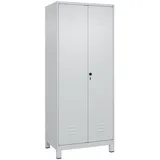 C+P Wäsche-Spind Classic PLUS 195,0x80,0x50,0 Grau/Granit