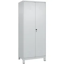 C+P Wäsche-Spind Classic PLUS 195,0x80,0x50,0 Grau/Granit